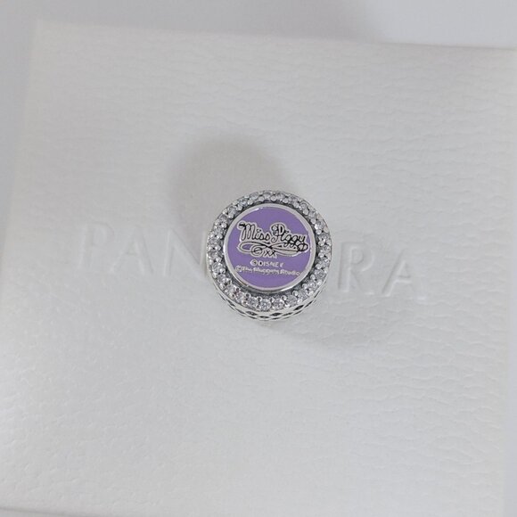 Pandora Disney Parks Muppets 3 Miss Piggy Exclusive Bead Charm Sterling Silver - Picture 6 of 6